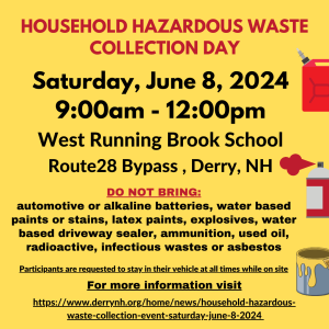 FALL Household Hazard Waste Day 2
