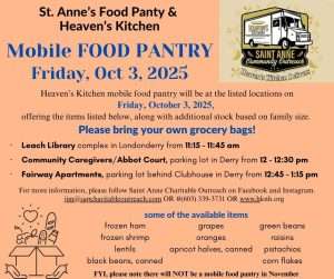 Mobile Food Pantry October 3 2025 1
