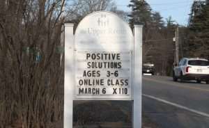 The Upper Room Sign
