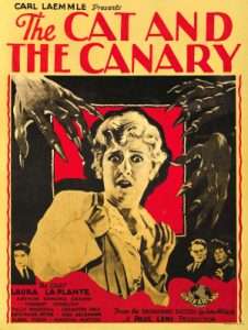 the cat and the canary 1927 window card poster cropped 214 md